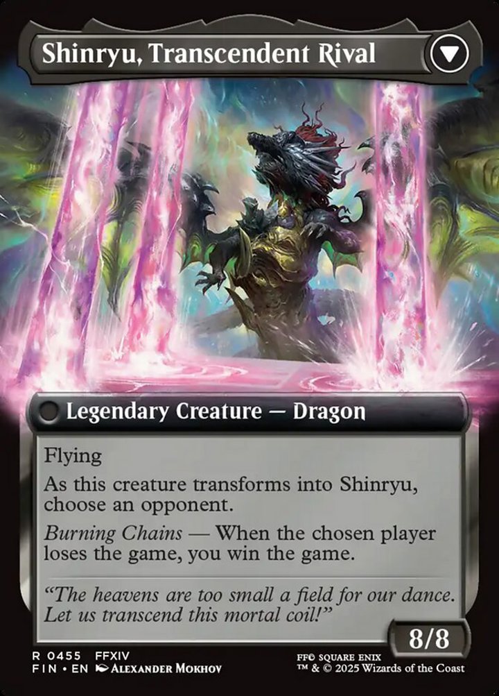 Zenos yae Galvus // Shinryu, Transcendent Rival (V.2)