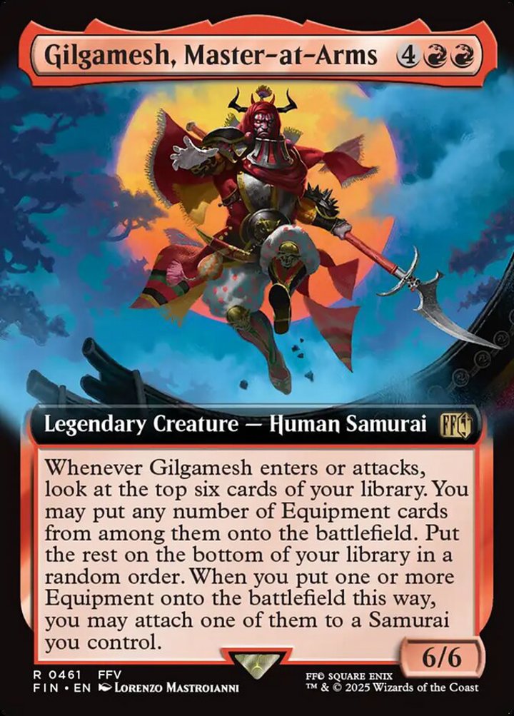 Gilgamesh, Master-at-Arms (V.2)