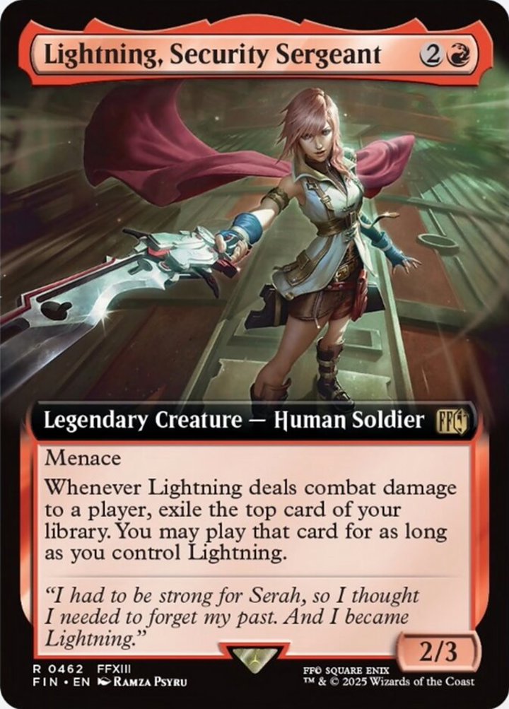 Lightning, Security Sergeant (V.1)