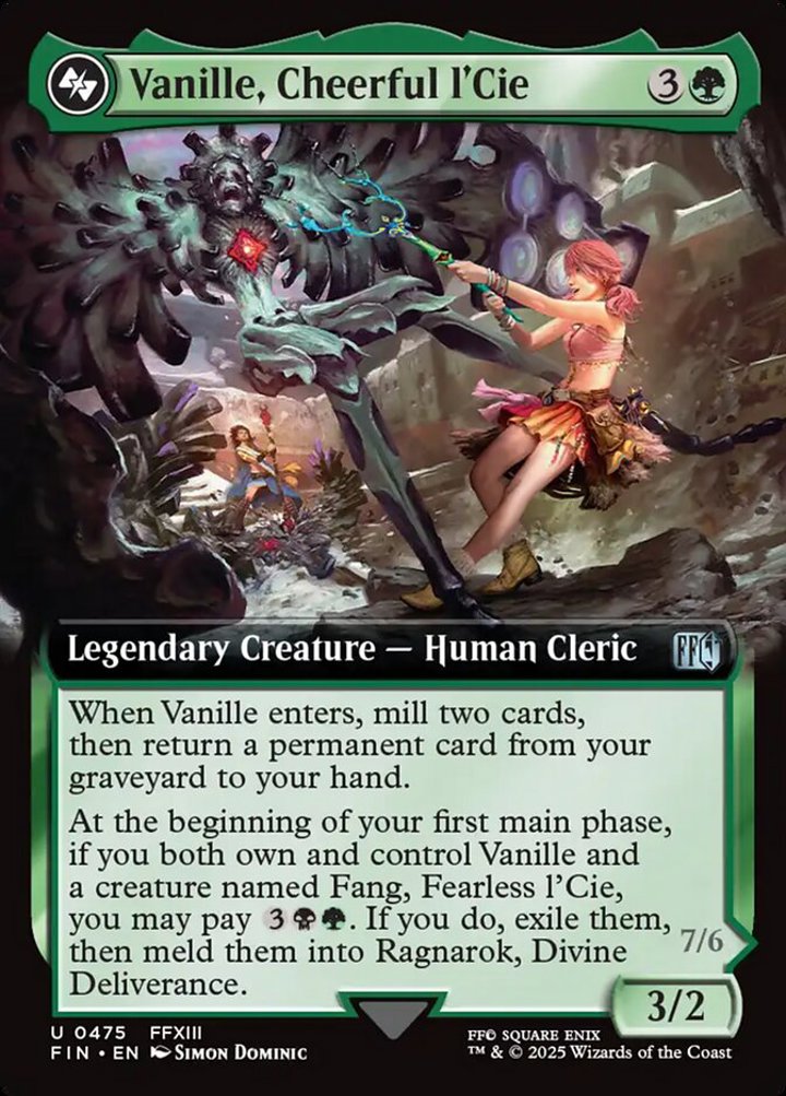 Vanille, Cheerful l'Cie // Ragnarok, Divine Deliverance (V.2)