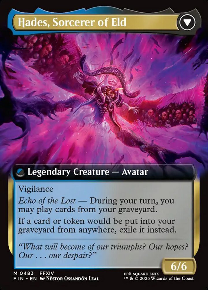 Emet-Selch, Unsundered // Hades, Sorcerer of Eld (V.2)