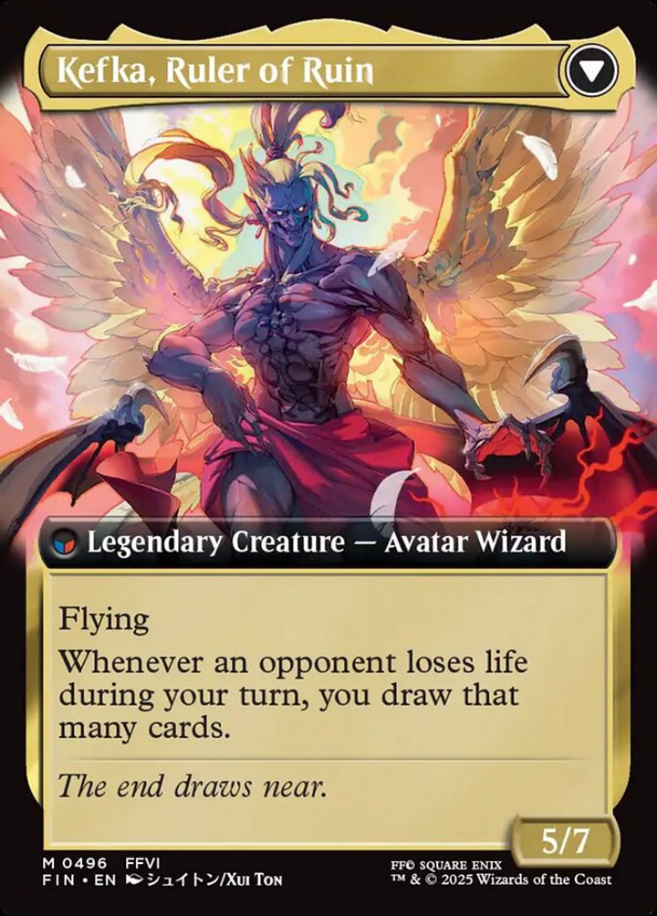 Kefka, Court Mage // Kefka, Ruler of Ruin (V.3)