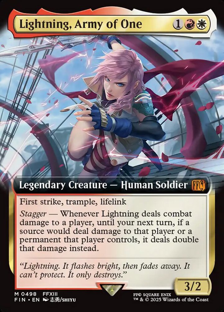 Lightning, Army of One (V.3)