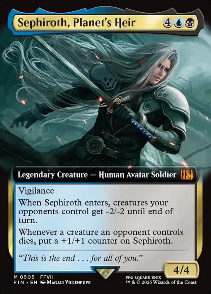 Sephiroth, Planet's Heir (V.1)