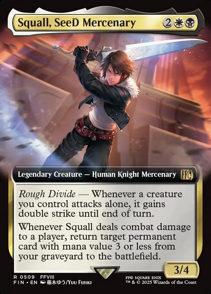 Squall, SeeD Mercenary (V.2)