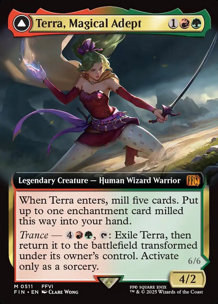 Terra, Magical Adept // Esper Terra (V.3)