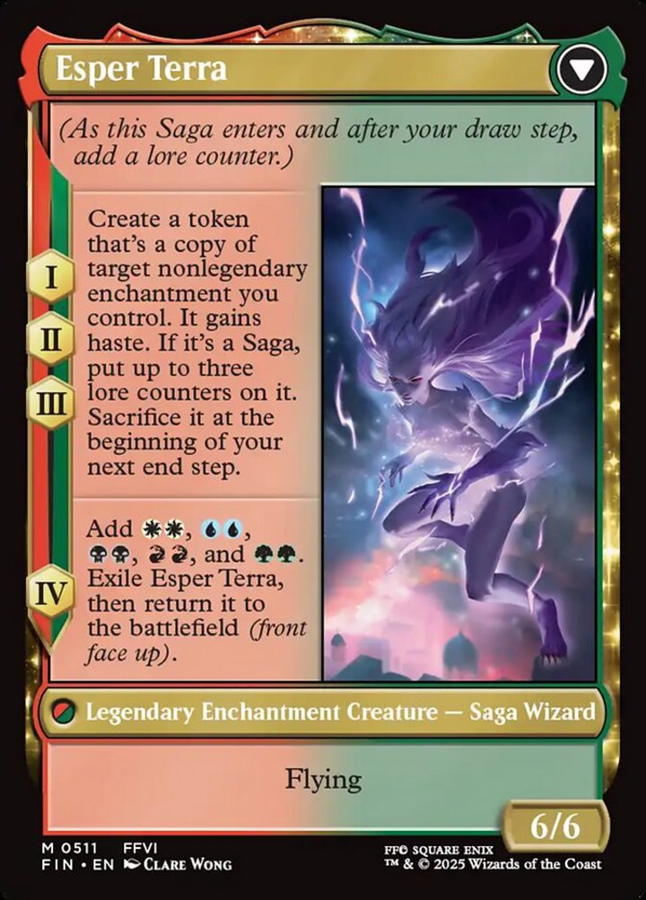 Terra, Magical Adept // Esper Terra (V.3)