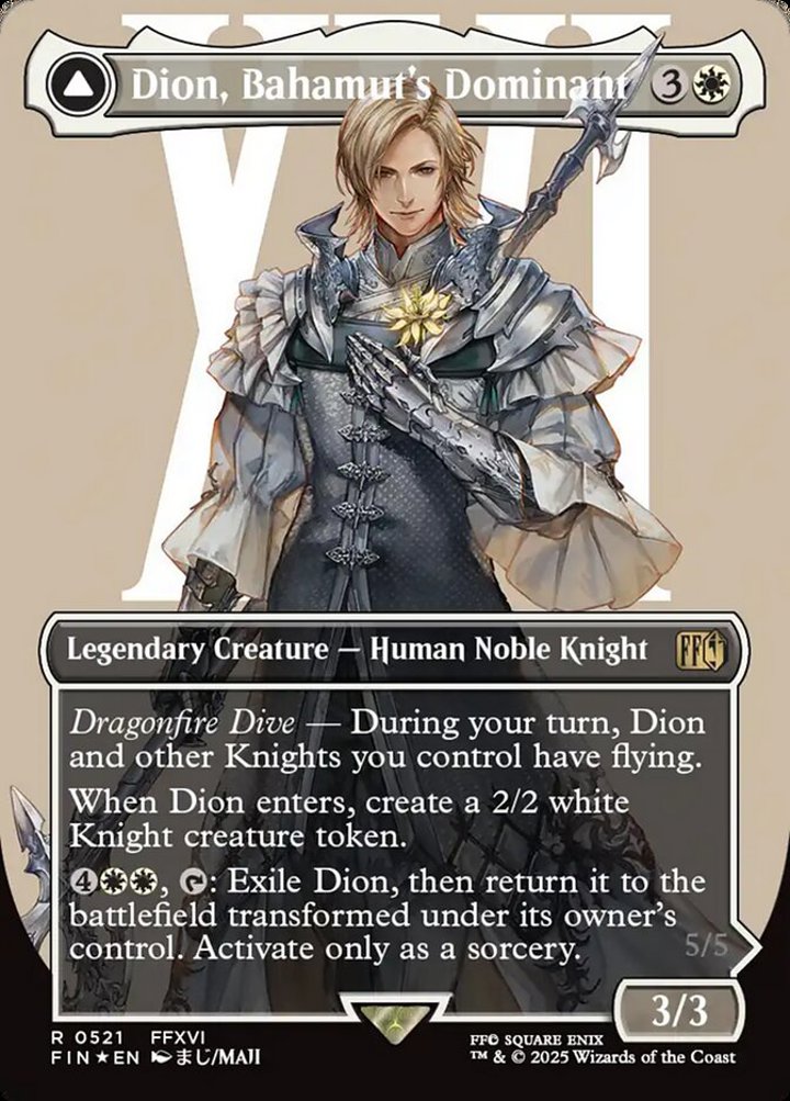 Dion, Bahamut's Dominant // Bahamut, Warden of Light (V.3)
