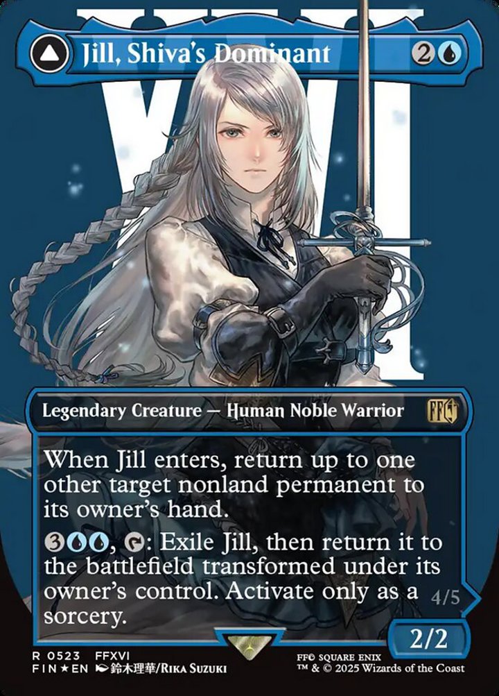 Jill, Shiva's Dominant // Shiva, Warden of Ice (V.3)