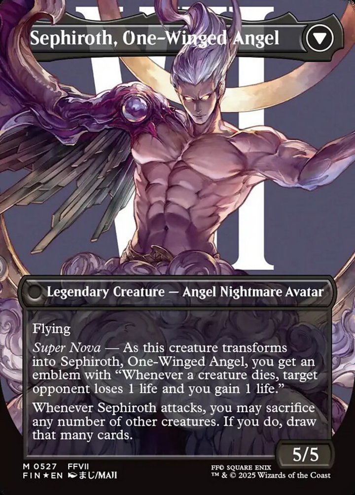 Sephiroth, Fabled SOLDIER // Sephiroth, One-Winged Angel (V.4)