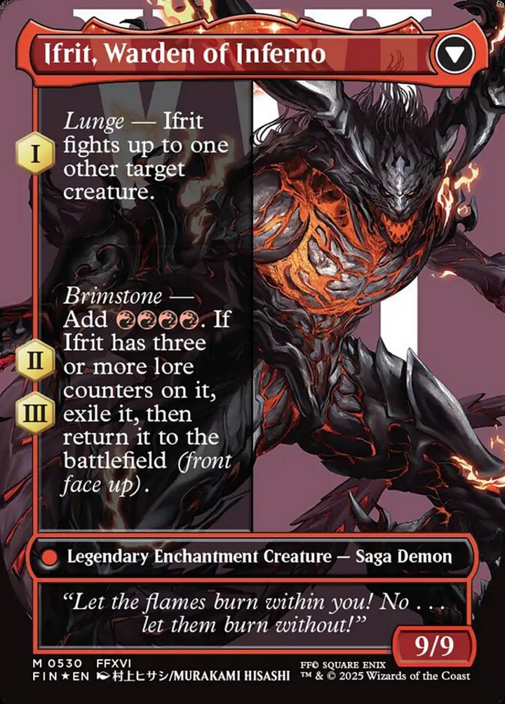 Clive, Ifrit's Dominant // Ifrit, Warden of Inferno (V.4)