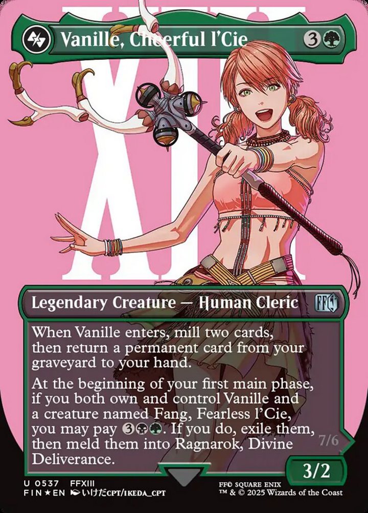 Vanille, Cheerful l'Cie // Ragnarok, Divine Deliverance (V.3)