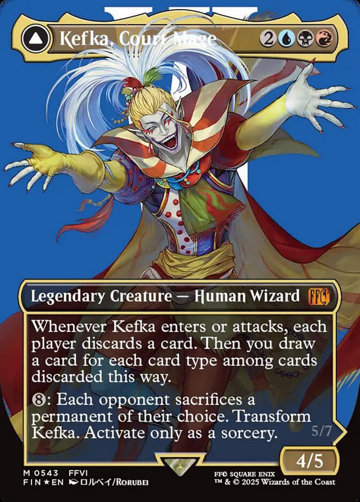 Kefka, Court Mage // Kefka, Ruler of Ruin (V.4)