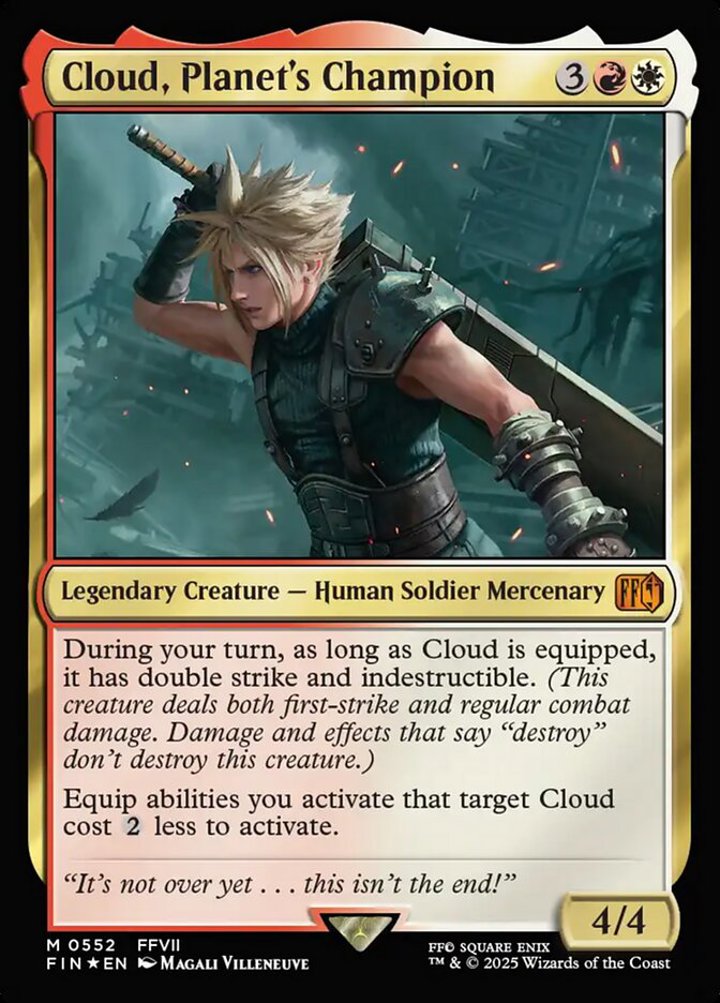 Cloud, Planet's Champion (V.2)