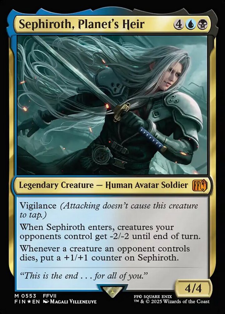 Sephiroth, Planet's Heir (V.2)