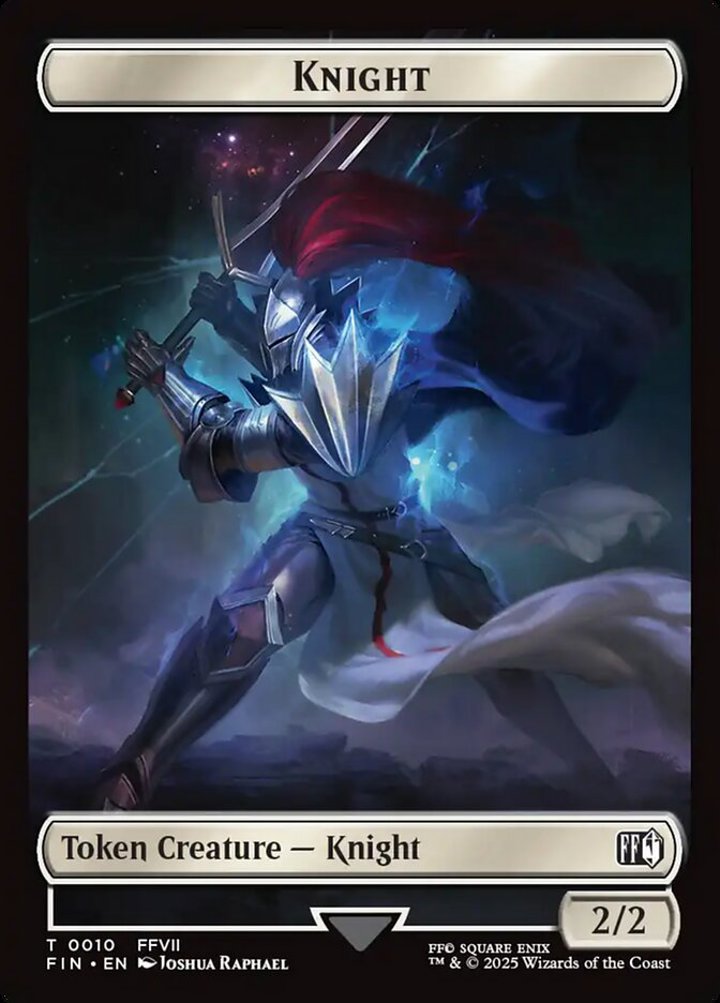Hero Token (W 1/1) // Knight Token (W 2/2) (V.1)