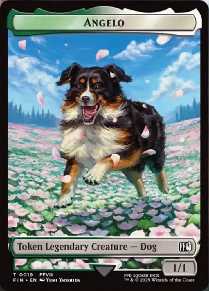 Angelo Token (GW 1/1) // Darkstar Token (WB 2/2)