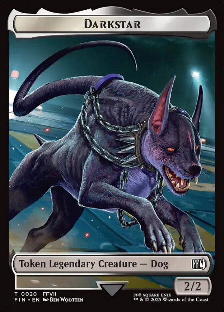Angelo Token (GW 1/1) // Darkstar Token (WB 2/2)