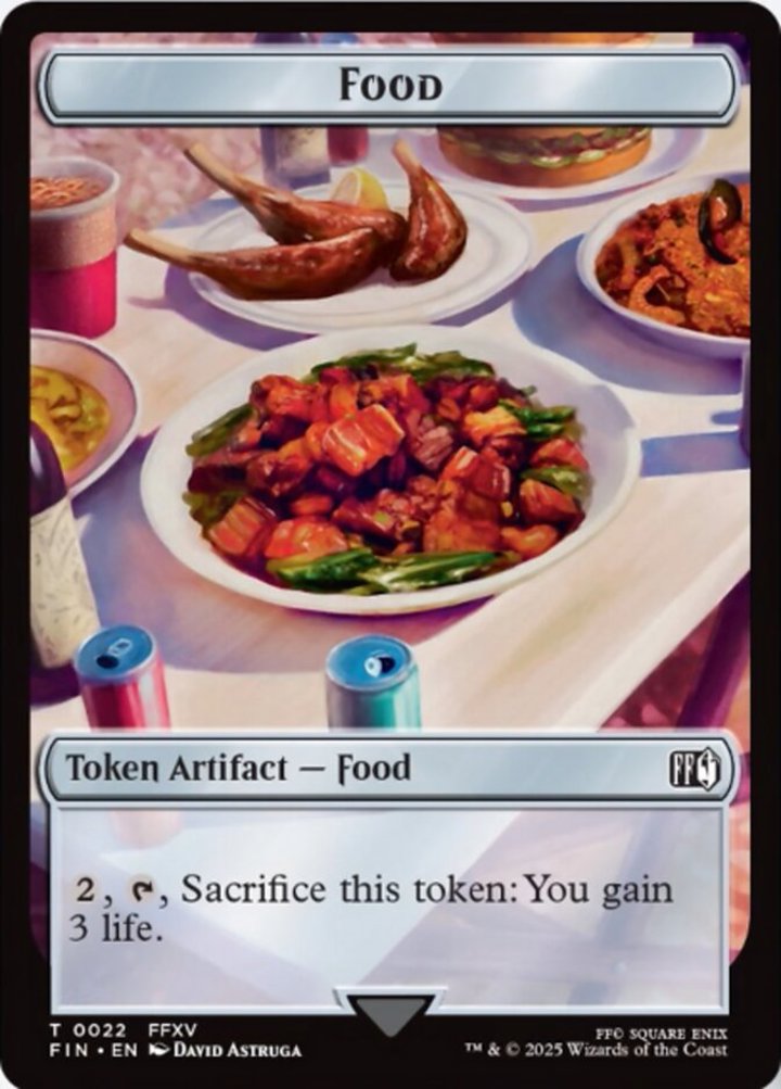 Hero Token (W 1/1) // Food Token (V.1)