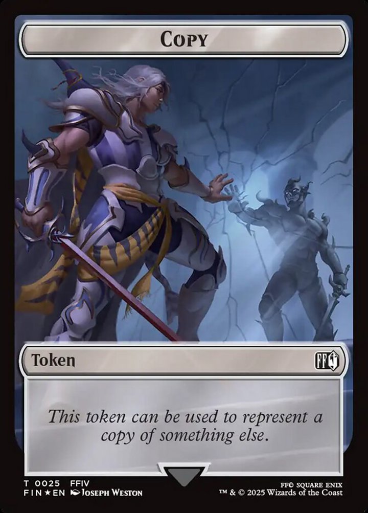 Copy Token // Moogle Token (W 1/2) (V.2)