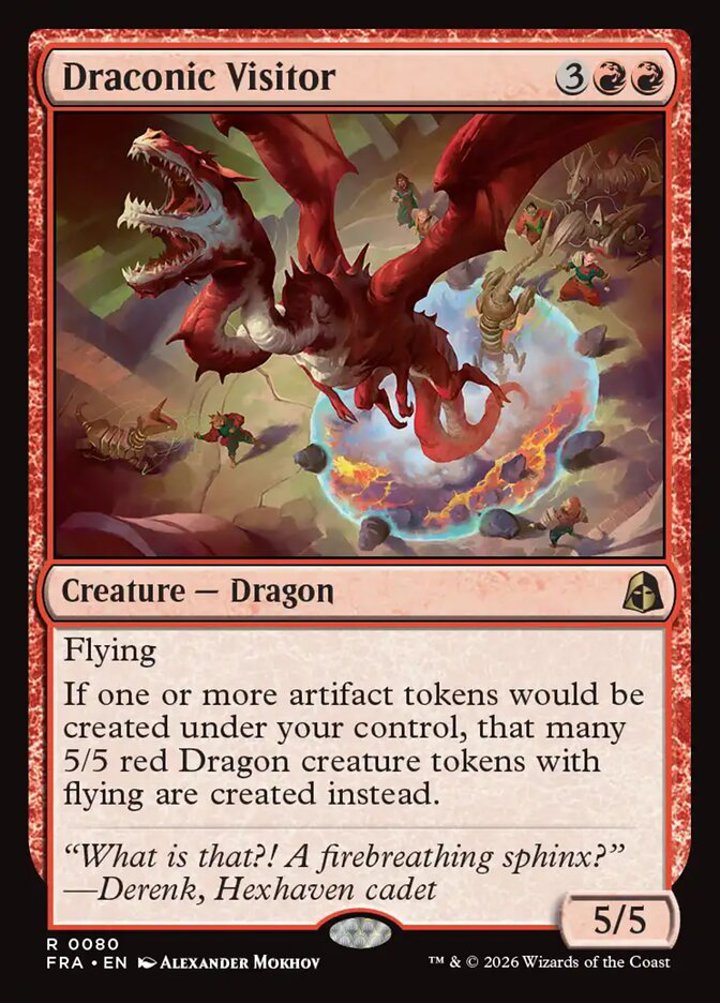 Draconic Visitor