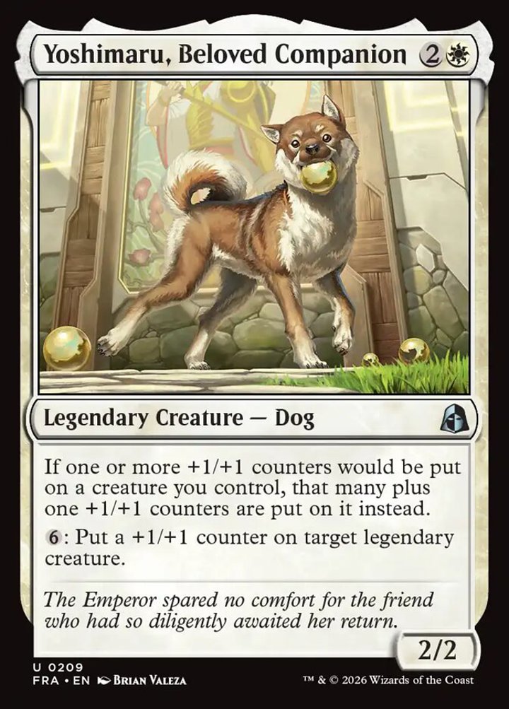 Yoshimaru, Beloved Companion