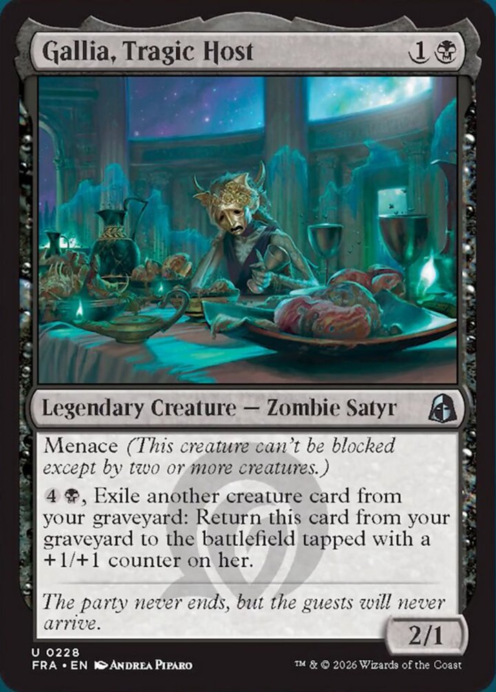 Gallia, Tragic Host