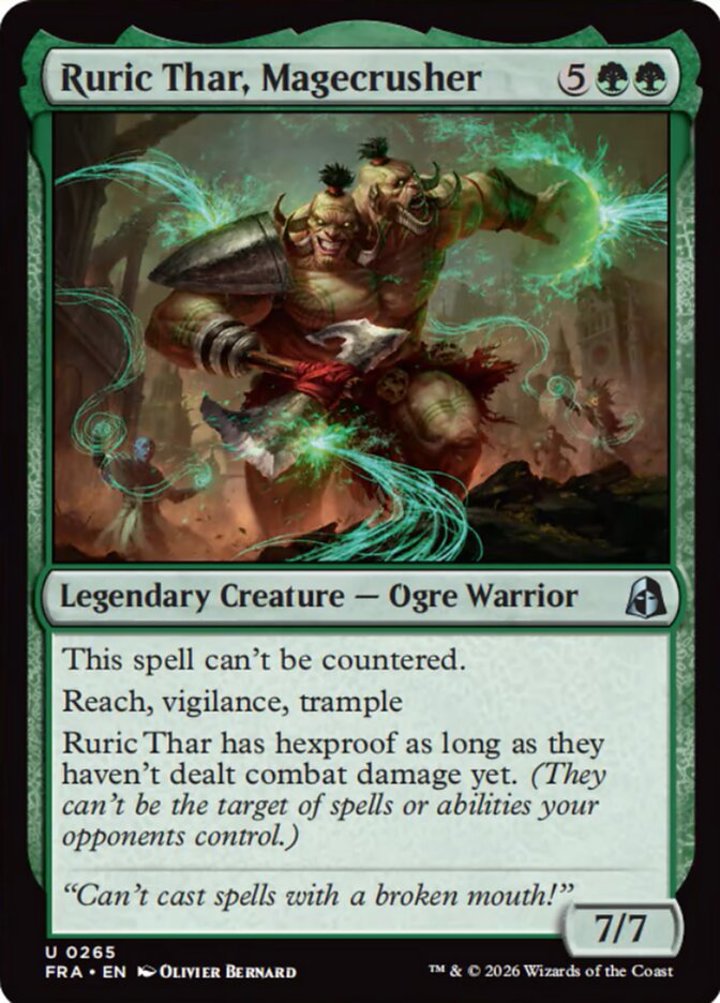 Ruric Thar, Magecrusher