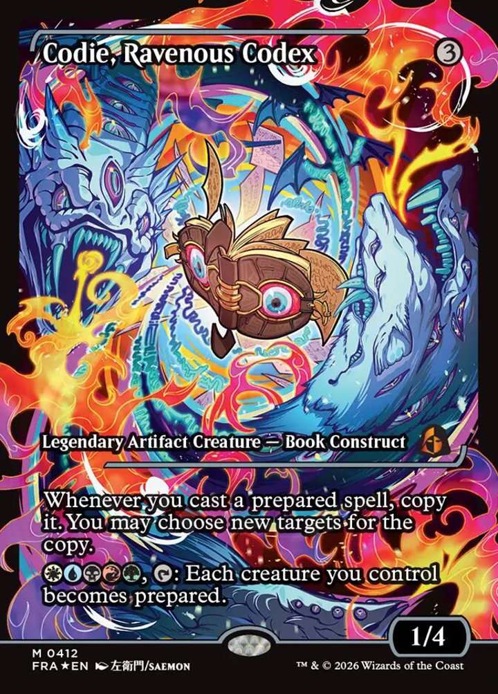 Codie, Ravenous Codex (V.1)