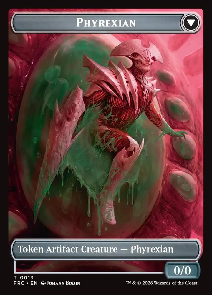 Incubator Token // Phyrexian Token (A 0/0)