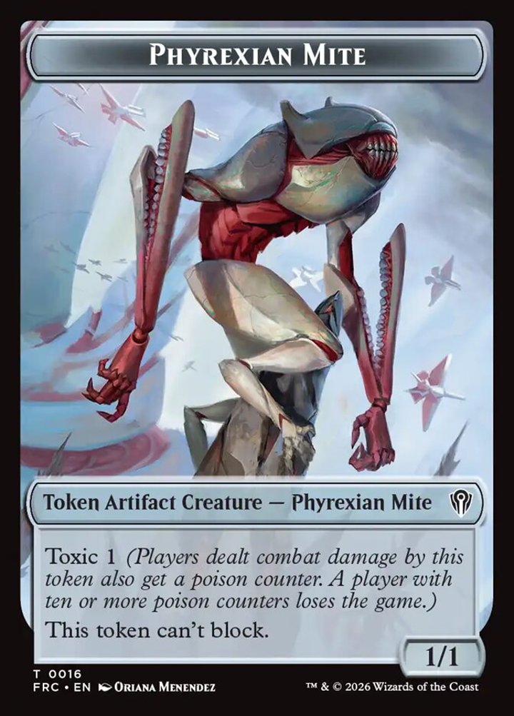Kobolds of Kher Keep Token (R 0/1) // Phyrexian Mite Token (A 1/1)