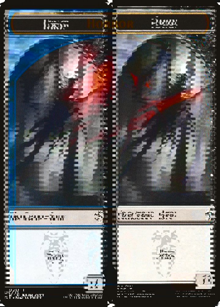 Copy Token // Horror Token (UB 1/1)
