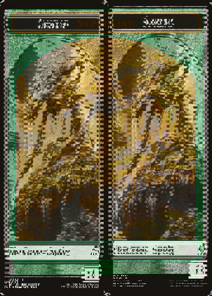 Saproling Token (G 1/1) // Insect Token (BG 1/1)