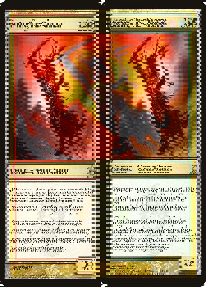 Burning-Tree Shaman