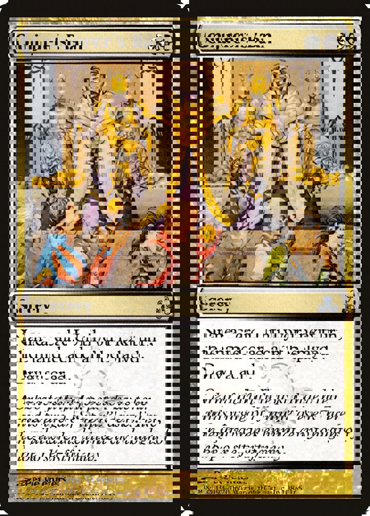 Conjurer's Ban