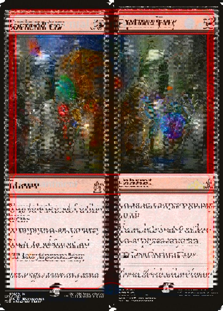 Experimental Frenzy