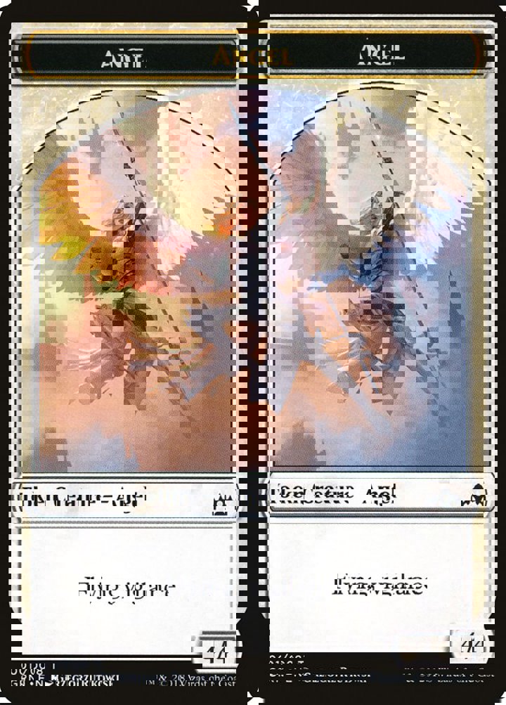 Angel Token (White 4/4 Vigilance)