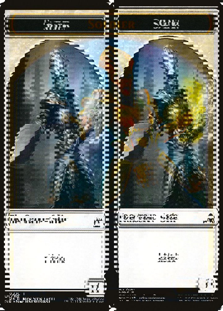 Soldier Token (White 1/1 Lifelink)