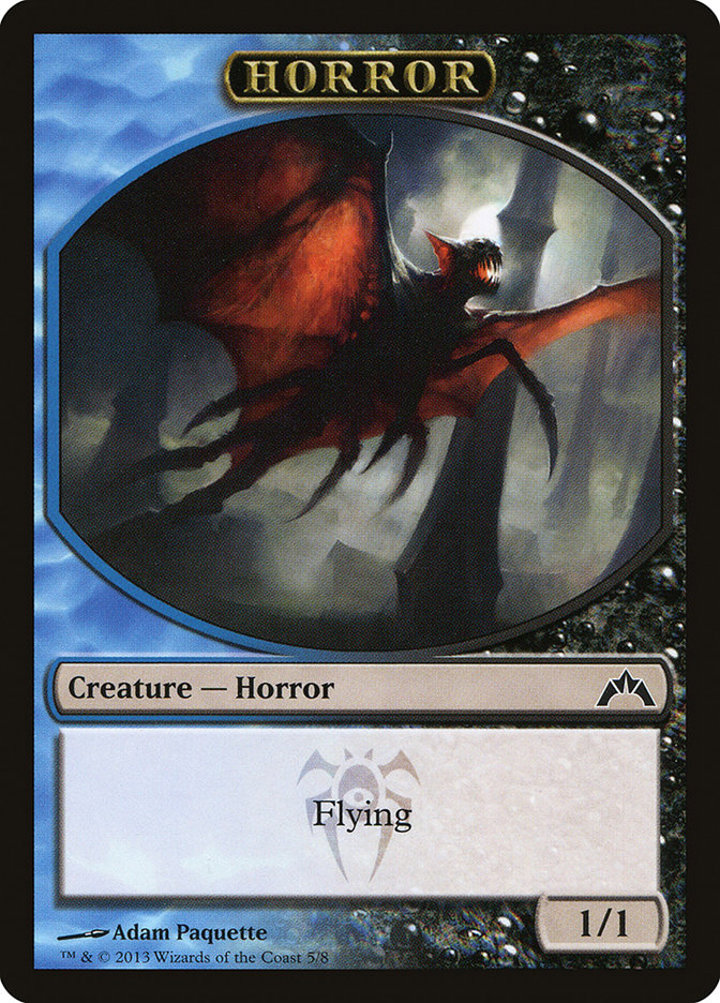Horror Token (Blue and Black 1/1)