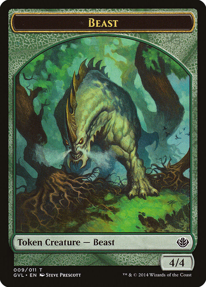 Beast Token (Green 4/4)