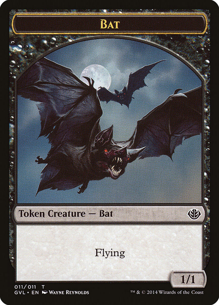 Bat Token (Black 1/1)