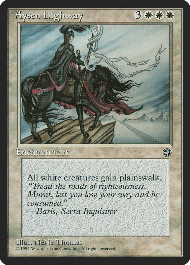 Aysen Highway Single: Magic: The Gathering Homelands Einzelkarte