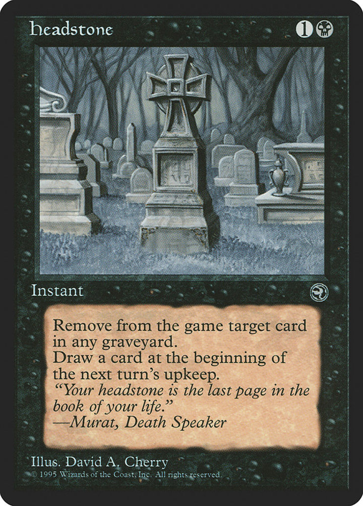 Headstone Single: Magic: The Gathering Homelands Einzelkarte
