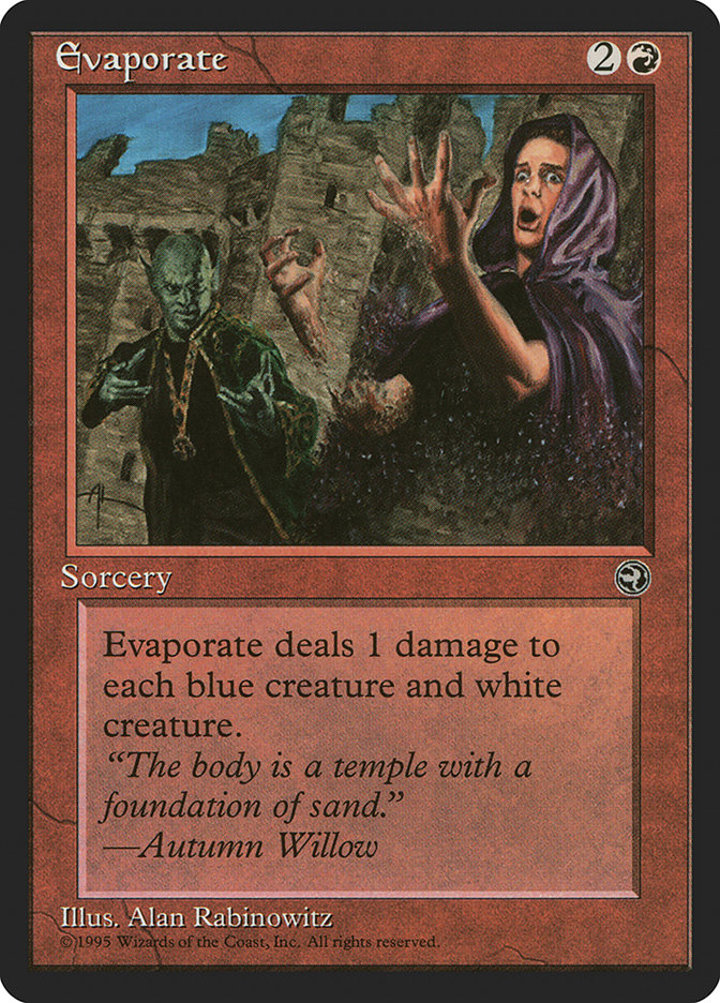 Evaporate Single: Magic: The Gathering Homelands Einzelkarte