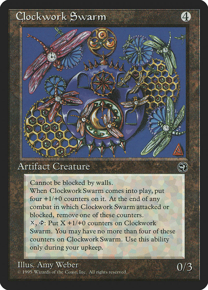 Clockwork Swarm Single: Magic: The Gathering Homelands Einzelkarte