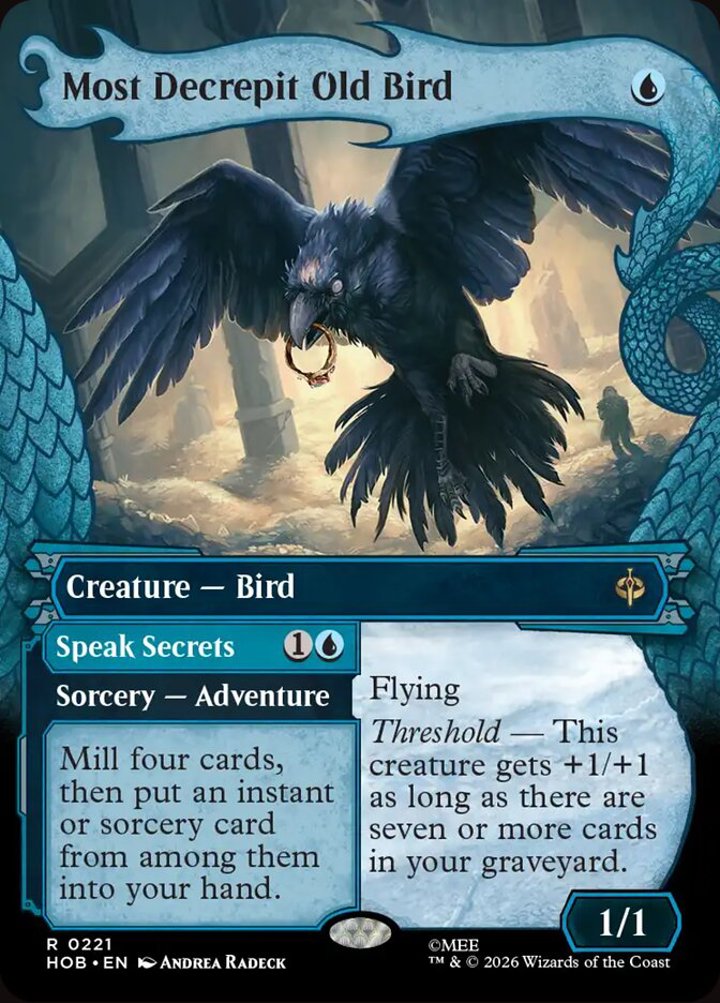 Most Decrepit Old Bird // Speak Secrets (V.1)
