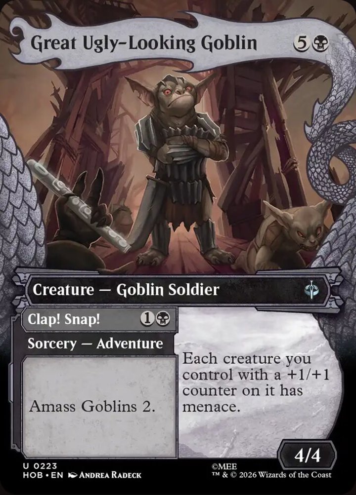 Great Ugly-Looking Goblin // Clap! Snap! (V.1)