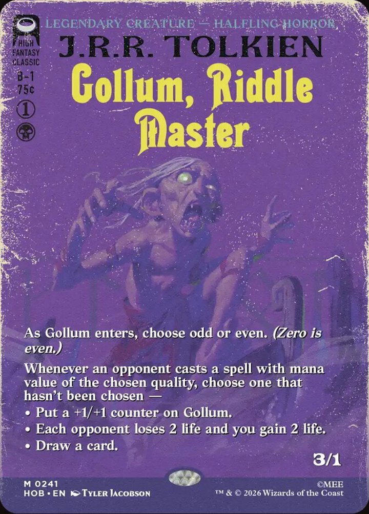 Gollum, Riddle Master (V.1)