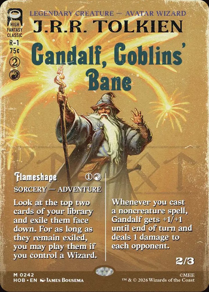 Gandalf, Goblins' Bane // Flameshape (V.1)
