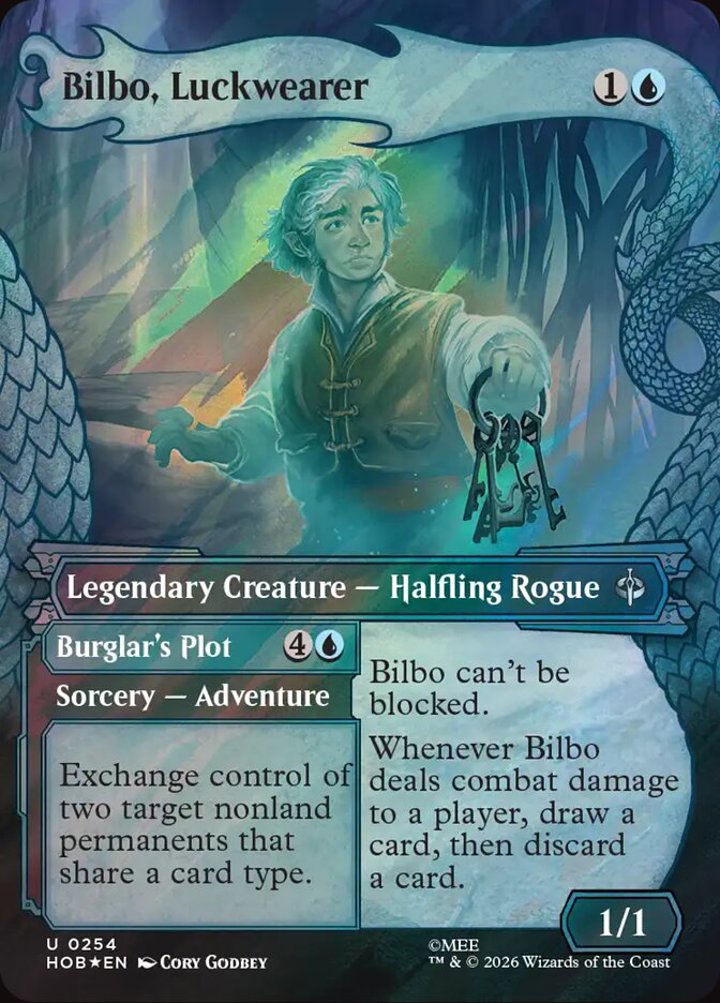 Bilbo, Luckwearer // Burglar's Plot (V.2)